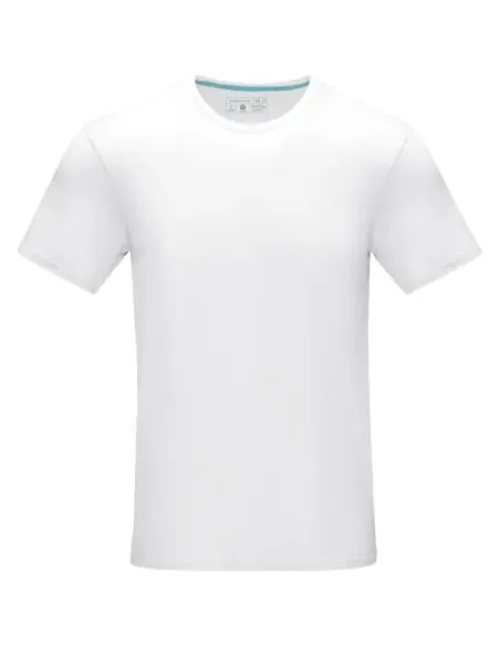 Camiseta orgánica de manga corta para hombre Ecológica Personalizada 637506