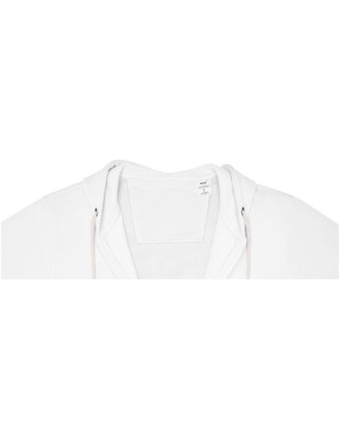 Sudadera algodón 240 g/m² capucha y cremallera