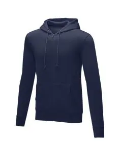 Sudadera con capucha y cremallera completa para hombre...