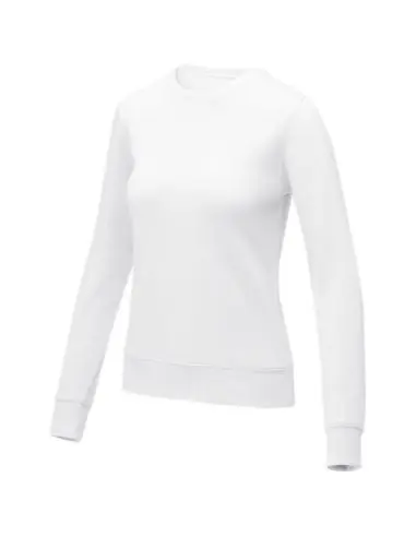 Jersey de cuello redondo para mujer Ecológico...