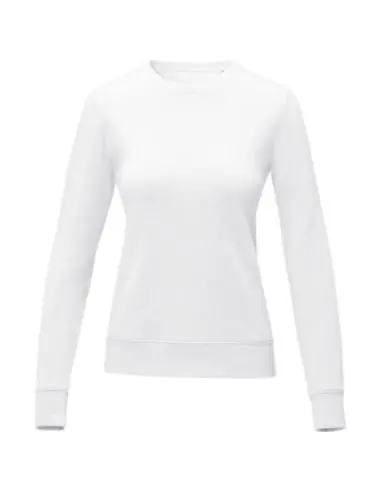 Jersey de cuello redondo para mujer Ecológico...