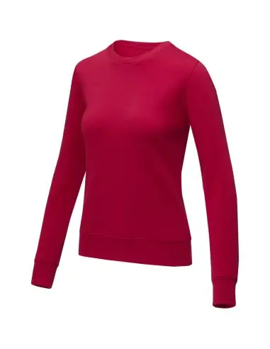 Jersey de cuello redondo para mujer Ecológico...