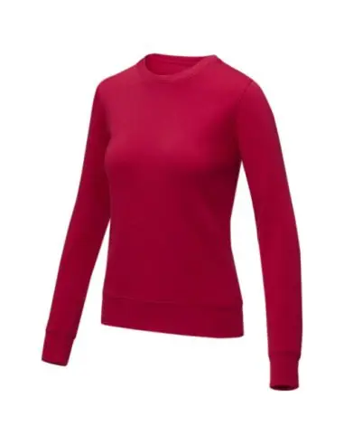 Jersey de cuello redondo para mujer Ecológico...