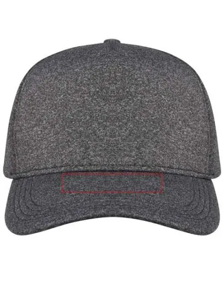 Gorra elástica de cinco paneles Ecológica Personalizada 638682