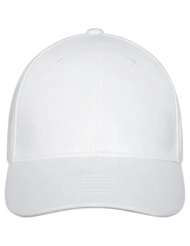Gorra 6 paneles algodón 260 g/m² visera precurvada