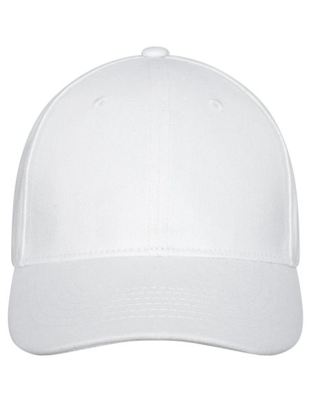 Gorra 6 paneles algodón 260 g/m² visera precurvada