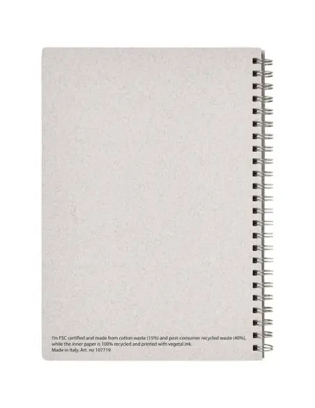 Libreta A5 con espiral Ecológica Personalizada 6107719