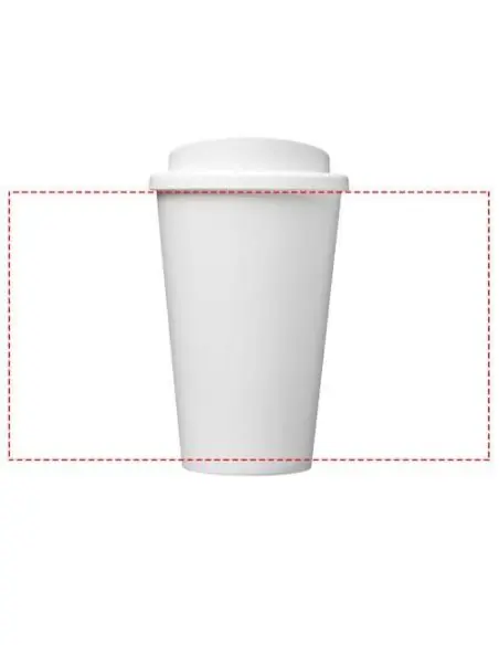 Brite-Americano® Pure Vaso con aislamiento de 350 ml Ecológico Personalizado 6210424