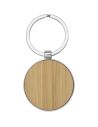Llavero redondo de bambú Ecológico Personalizado 6118125 - Imagen 2