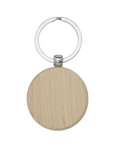Llavero redondo de madera de haya Ecológico...