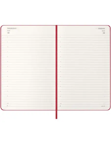 Agenda diaria de 12 meses con tapa dura Ecológica Personalizada 6107753