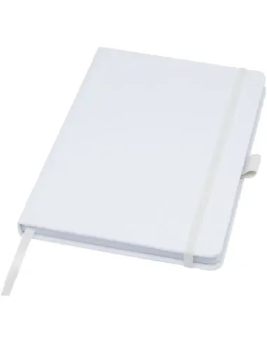 Libreta de papel reciclado A5 con tapa de PET...