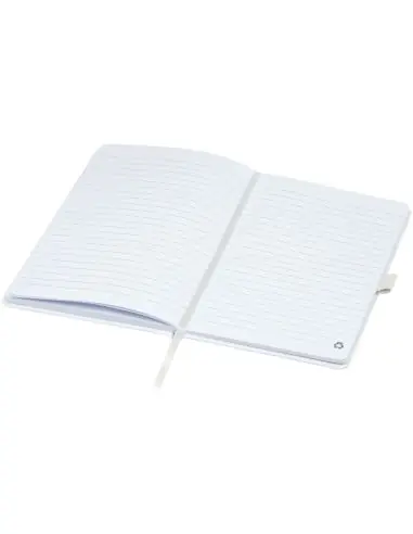 Libreta de papel reciclado A5 con tapa de PET...