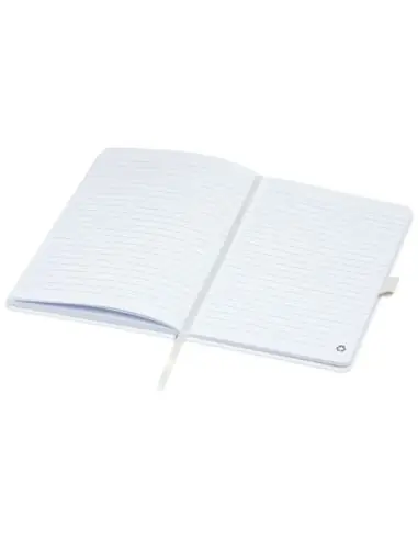 Libreta de papel reciclado A5 con tapa de PET...