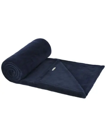 Manta de tejido polar coral de RPET certificada GRS Ecológica Personalizada 6113191