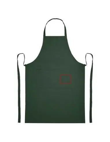 Delantal de algodón orgánico de 200 g/m²...