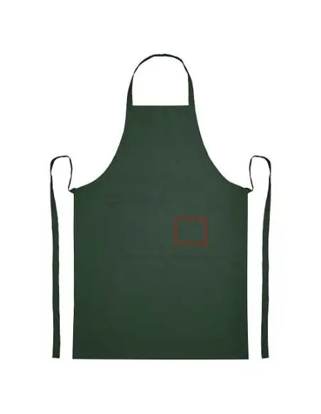 Delantal de algodón orgánico de 200 g/m² Ecológico Personalizado 6113200