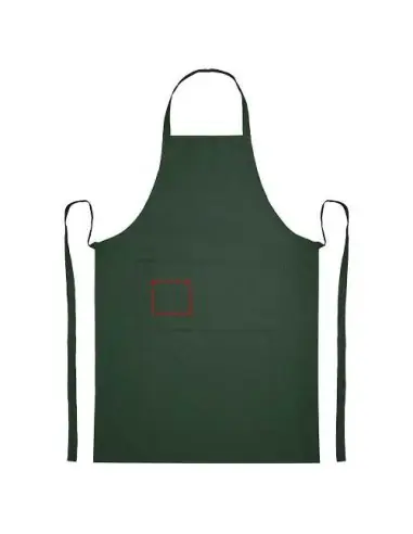 Delantal de algodón orgánico de 200 g/m²...