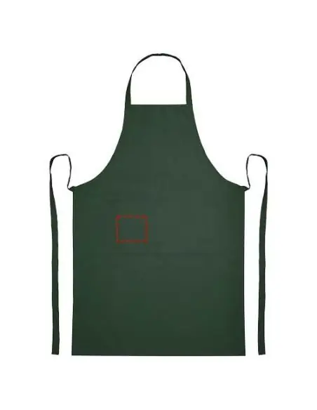 Delantal de algodón orgánico de 200 g/m² Ecológico Personalizado 6113200