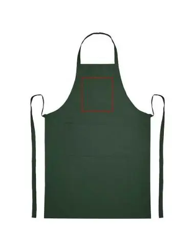 Delantal de algodón orgánico de 200 g/m²...