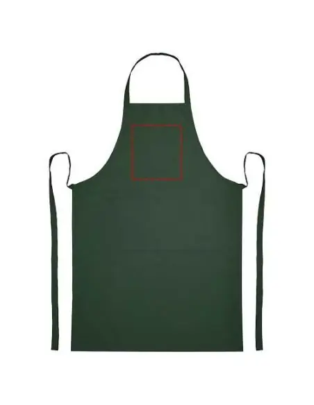 Delantal de algodón orgánico de 200 g/m² Ecológico Personalizado 6113200