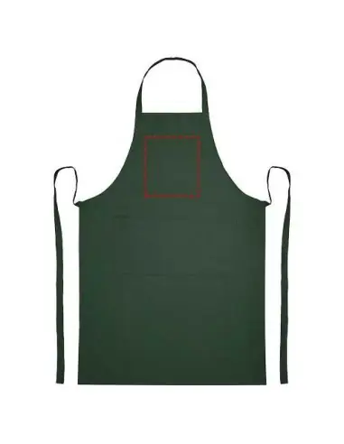 Delantal de algodón orgánico de 200 g/m²...