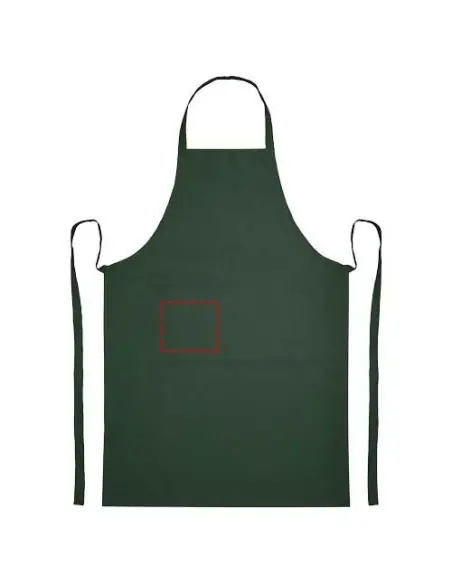Delantal de algodón orgánico de 200 g/m² Ecológico Personalizado 6113200