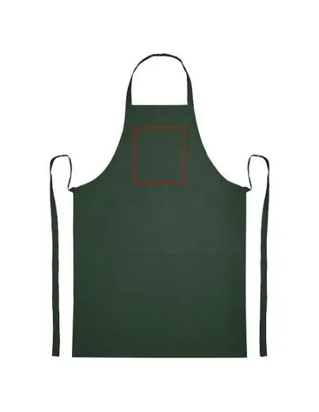 Delantal de algodón orgánico de 200 g/m² Ecológico Personalizado 6113200