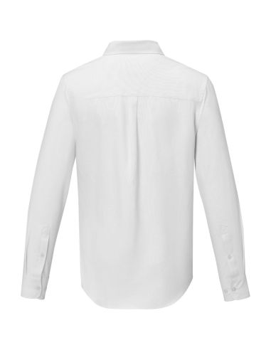 Camisa Oxford manga larga 130 g/m² con bolsillo
