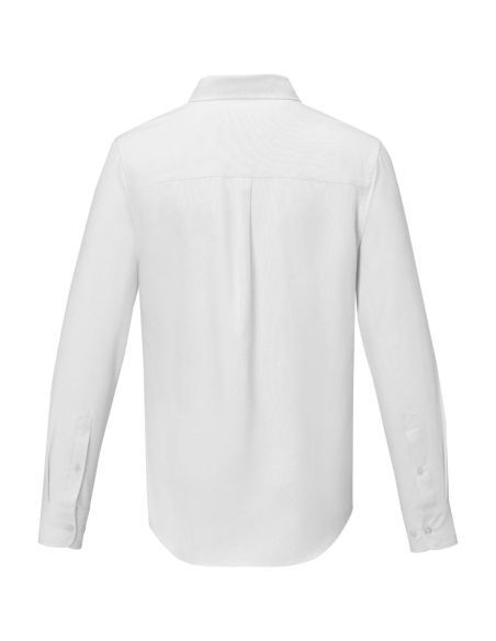 Camisa Oxford manga larga 130 g/m² con bolsillo