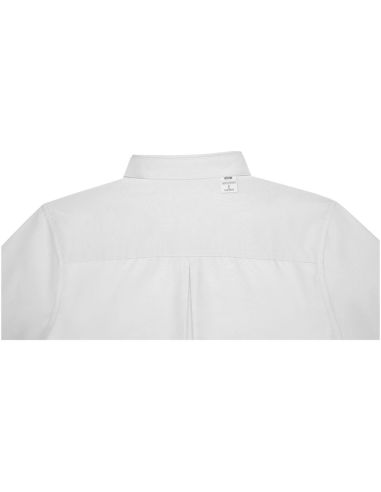 Camisa Oxford manga larga 130 g/m² con bolsillo