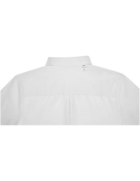 Camisa Oxford manga larga 130 g/m² con bolsillo