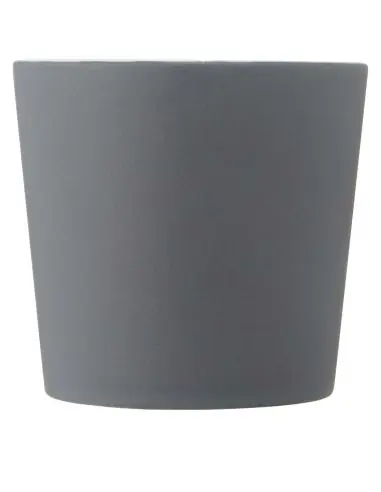 Taza de cerámica de 370 ml con acabado mate...