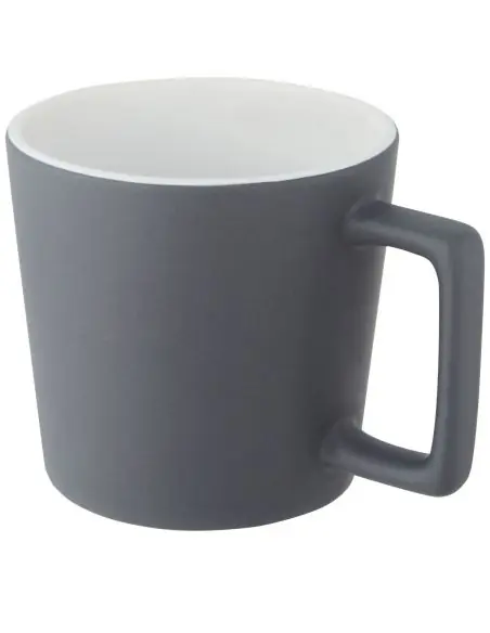 Taza de cerámica de 370 ml con acabado mate Ecológica Personalizada 6100900