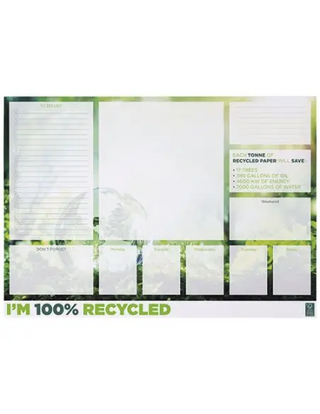 Libreta A2 de papel reciclado Ecológica Personalizada 621278