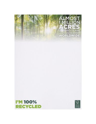 Libreta A4 reciclada 100 hojas 80 g/m²