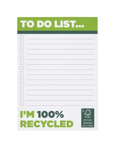 Libreta A6 de papel reciclado Ecológica...