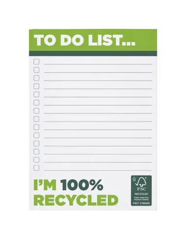 Libreta A6 de papel reciclado Ecológica...