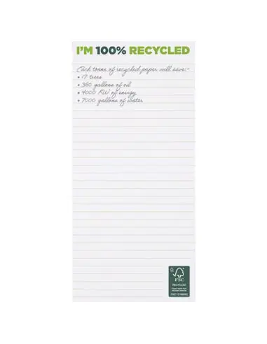 Libreta 1/3 A4 de papel reciclado Ecológica...