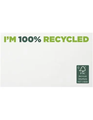 Bloc de notas adhesivas de papel reciclado de...
