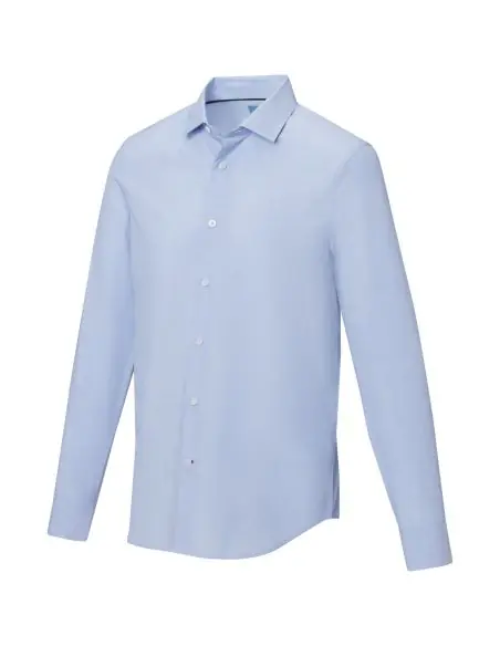 Camisa orgánica de manga larga para hombre Ecológica Personalizada 637524