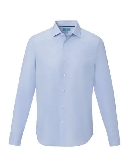 Camisa orgánica de manga larga para hombre Ecológica Personalizada 637524