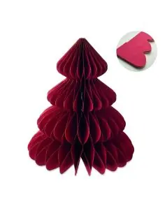 Àrbol de Navidad de papel Ecológica Personalizada 7CX1578