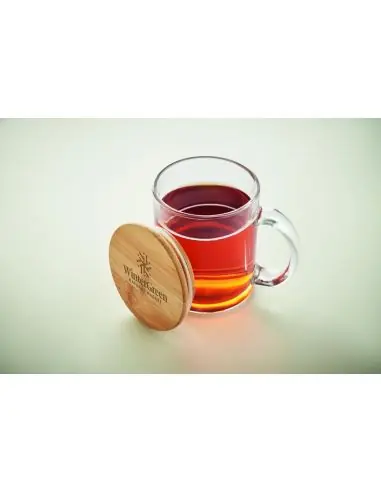 Taza de vidrio reciclado 300 ml Ecológica...