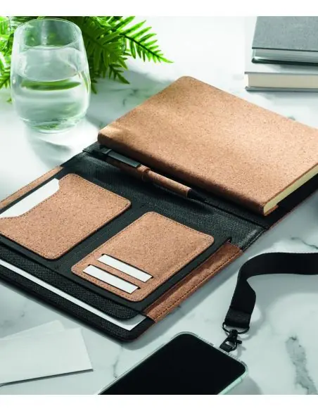 Porta documentos de corcho Ecológica Personalizada 7MO2097