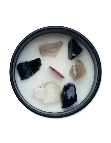 Vela de cera vegetal 200 gr Ecológica Personalizada 7MO2370