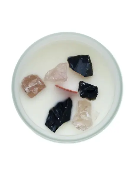 Vela de cera vegetal 200 gr Ecológica Personalizada 7MO2370