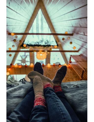 Manta de mohair a cuadros Ecológica...