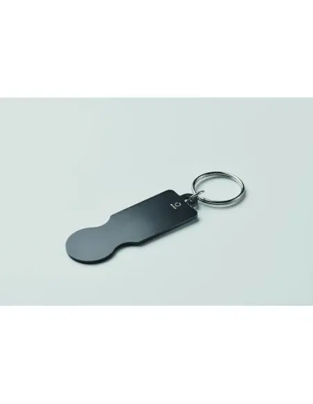 Llavero con ficha de carrito Ecológico Personalizado 7MO2407