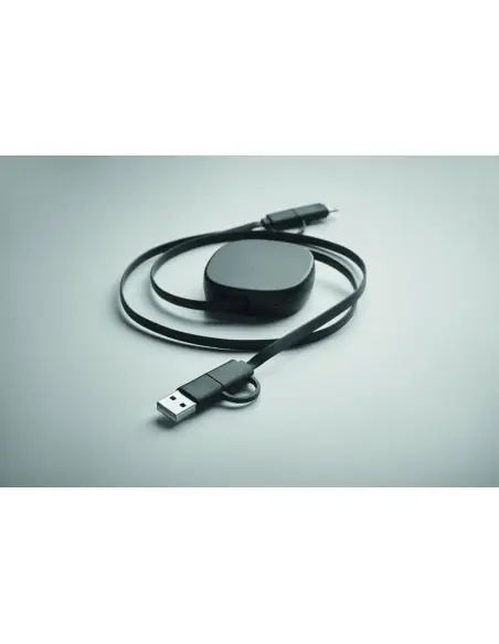 Set de cables retráctil Ecológico Personalizado 7MO2425